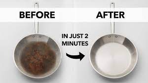 How To Clean Stainless Steel Pans - Youtube