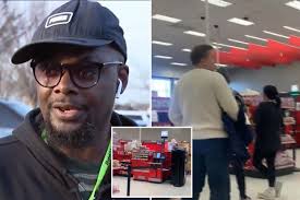 I couldn't wait in that line,' says Target shopper who walks out after  shocking video of store's self-checkout decision