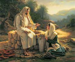They passed through samaria on the way and stopped at a city called sychar to get some food. Like The Woman At The Well The Concept Constellations
