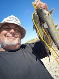 Couple channel cats out at Clyde Lake today.