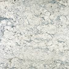 White ice granite is quarried in brazil and has a bright background with blue and gray specks. White Ice Natural Stone Granite Slabs Arizona Tile
