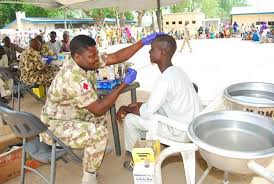 Image result for Nigerian Airforce gives free medical service