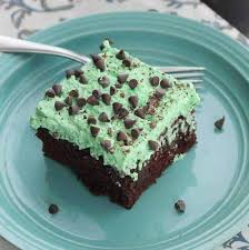 Decorate your christmas rainbow poke cake: Holiday Chocolate Mint Poke Cake The Baking Chocolatess