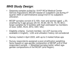 Men's guide to fitness, health, weight. Ppt Mhs Study Design Powerpoint Presentation Free Download Id 3195731