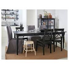 ingatorp uitschuifbare tafel zwart koop online of in de winkel ikea eetkamerstoelen eetkamerstoelen ikea ikea