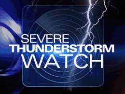 The national weather *service* storm prediction center has issued a severe thunderstorm watch for parts of southern lower michigan, central and northern. Severe Thunderstorm Watch For Crawford Morrow Richland Counties Until 9 P M Galion Inquirer