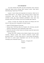 Teoretik, tetapi haruspula mengembangkan aspek praktik. Contoh Laporan Tugas Mandiri Diklat Lanjut Paud 2018 Nusagates