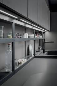 Your choice there is a variety of finishes according to the. Linear Fitted Kitchen From Zampieri Is Style Personified