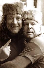 Robert Plant and photographer Frank Melfi