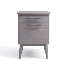 The box adds a stylish and decorative accent, unlike the old fashioned metal filing cabinets commonly found in offices today. Olivier Dove Grey File Cabinet Crate And Barrel