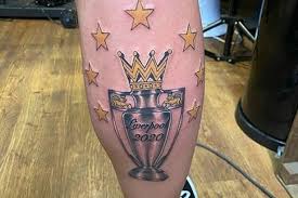 Du kan søke i fritekst, men ikke alle ord i basen er søkbare. Confident Liverpool Fc Fan Has No Regrets About His Premier League Champions Tattoo Fr24 News English