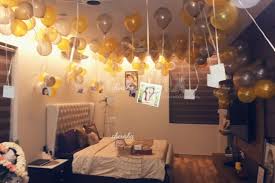 If you know him or her better, you can pick one of the favorite thing. Best Balloon Decoration At Home In Delhi Gurgaon Noida Ncr Balloon Surprise
