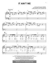 It Ain T Me Kygo And Selena Gomez By B Lee A Tamposi S Gomez A Wotman On Musicaneo Selena Gomez It Aint Me Selena