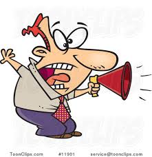 Cartoon Business Man Shouting In A Megaphone 11901 By Ron Leishman Cartoon yelling vectors and psd free download. man shouting in a megaphone 11901