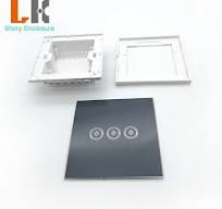 86*86mm Light Switch Pcb case Abs Plastic Electrical Control Enclosure  Custom Instrument Enclosure Project Box