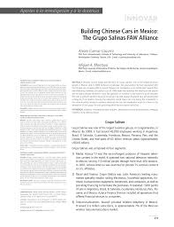 Eliminatoria rumbo al mundial japon/korea 200. Pdf Building Chinese Cars In Mexico The Grupo Salinas Faw Alliance