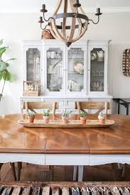 Dining room hutch is one of elegant furniture which is able to be placed in your dining room. Simple Spring Dining Room Decorating Ideas Maison De Pax