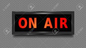On Air Sign Recording Studio On Air Light Box Isolated Illustration Royalty Free Cliparts Vectors And Stock Illustration Image 61759297