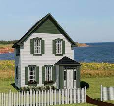 Prince Edward Island 597 Robinson Plans Small House Small House Plans Unique House Design