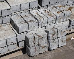 One morning i saw these concrete blocks with wires sticking out of them.i… a great concrete vase with a reagent glass. 4 Concrete Dobies