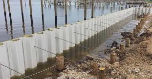 They came right out and the door works 100% better. The Difference Between A Vinyl And A Wooden Waterfront Bulkhead Mywaterearth Sky