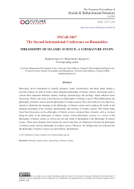 Последние твиты от akademi sains malaysia (@akademisains). Pdf Philosophy Of Islamic Science A Literature Study