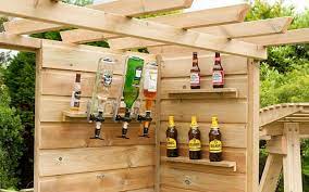 Open Your Own Gin Bar In The Garden Craft Gin Club The Uk S No 1 Gin Club Garden Bar Shed Diy Outdoor Bar Garden Bar