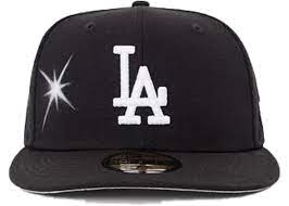 Ay El Ay En Los Angeles Dodgers Fitted Hat Black Fw20