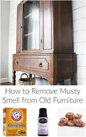 How To Remove Musty Smell From Old Furniture Old Furniture Antique Furniture Cleaning Painted Walls