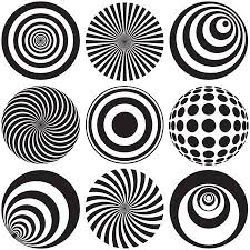 Black And White Creative Illusion Drawings Optical Art In Black And White Optical Illusions Art Optical Art Art Optical