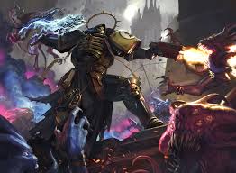 Primaris Chaplain-MTG Warhammer 40K Commander Set, by Diego Gisbert Llorens : r/ImaginaryWarhammer