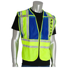 Besides good quality brands, you'll also find plenty of discounts when you shop for blue safety vest during big sales. Pip 302 Psv Blu Type P Class 2 Public Safety Vest With Police Text Yellow Blue Fullsource Com