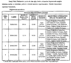 Elektrik arızaları ile ilgili görevli şirket bölgedeki elektrik dağıtım şirketidir. Planli Elektrik Kesintisi Hakkinda 28 29 Haziran 2021 T C Kepez Belediyesi Canakkale