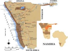 This map of namibia shows the major attractions, cities and towns scattered across this vast country situated in the south west of africa, bordering south africa, angola and botswana with the finger of the caprivi strip touching zambia and zimbabwe. Jungle Maps Map Of Africa Namib Desert