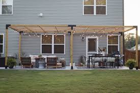 Diy floating deck with pergola. How To Build A Modern Pergola With Toja Grid Pretty Real