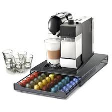 The lattissima plus has 2 coffee options and 3 milk options. Delonghi Lattissima Plus Capsule White Espresso And Cappuccino Machine With 60 Capsule Storage Drawer And Fre Cappuccino Machine Espresso Shot Italian Espresso