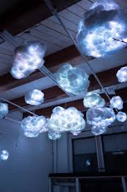 Keep in mind how many lumps you want your cloud to have, and the overall structure. Rgb Cloud By Richard Clarkson Studio Cloud Lamp Cloud Lights Diy Clouds