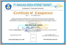 Maybe you would like to learn more about one of these? Contoh Sertifikat Uji Kompetensi Keahlian Tkj Dari Tkj Untuk Indonesia