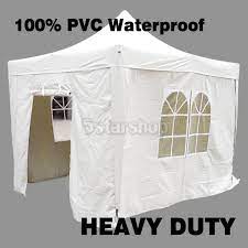 Maybe you would like to learn more about one of these? 100 Pvc Waterproof 10x10 Popup Party Folding Tent Canopy Gazebo High Ceiling Ebay Canopy Tent Pvc Party Tent