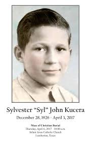 Sylvester “Syl” John Kucera