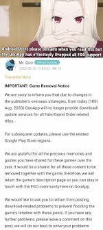 You can download fate/grand order apk downloadable file in your pc to install it on your pc android emulator later. Fsn Tohsaka Rin Psa Qooapp Drops All Fgo Support Effective Immediately Sad News To Android Users Playing Fgo Apkpure Is Still Running However But It Is Not Certain Whether Or