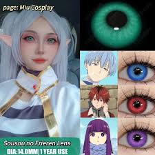 Sẵn] Lens cospla Himmel/Frieren/Fern/Stark/Raiden Ei/Venti mã Nebula nhiều  màu