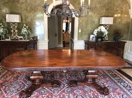 Un desnivel entre la cocina y el comedor. Custom Made Spanish Dining Table By Weck Design Custommade Com