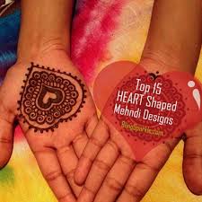 Bridal mehndi designs are added on a woman due to different beliefs. Top 15 Heart Shaped Mehndi Designs Bling Sparkle