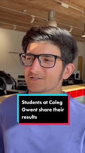 #Students at #Coleg #Gwent in #Wales share their #alevel #results 👆