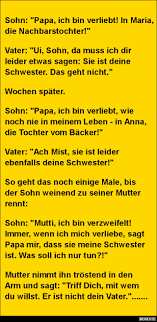 Hi honey, mensch ich bin verliebt ! Sohn Papa Ich Bin Verliebt In Maria Lustige Bilder Spruche Witze Echt Lustig