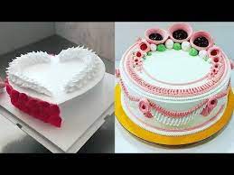 حيل تزيين الكيك بالبيت تزيين بالكريمة و تزيين بالشوكولا اجمل النمادج youtube tehniki ukrasheniya torta tort ukrashenie tortov