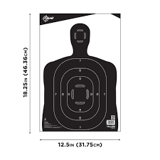 Free shipping on most orders over $25. Ez Aim Silhouette Paper Shooting Targets 12 W X 18 H 100 Pack Black