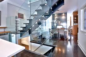 These trendy open riser stairs are fully customizable options. Home Of The Week A Renovated Victorian In Yorkville With A Floating Staircase For 2 9 Mil Trnto Com