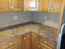 Mark the area that you want to cut on the laminate backsplash with a pen. Laminate Countertops Without Backsplash Lowes Laminate Countertops Backsplash Diy Kitchen Backsplash